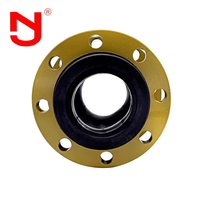 DN1200 ยางขยายสานผูก Flanged การเชื่อมต่อ DIN ชนิด Flange