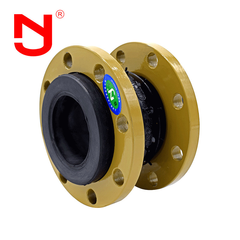 DN1200 ยางขยายสานผูก Flanged การเชื่อมต่อ DIN ชนิด Flange
