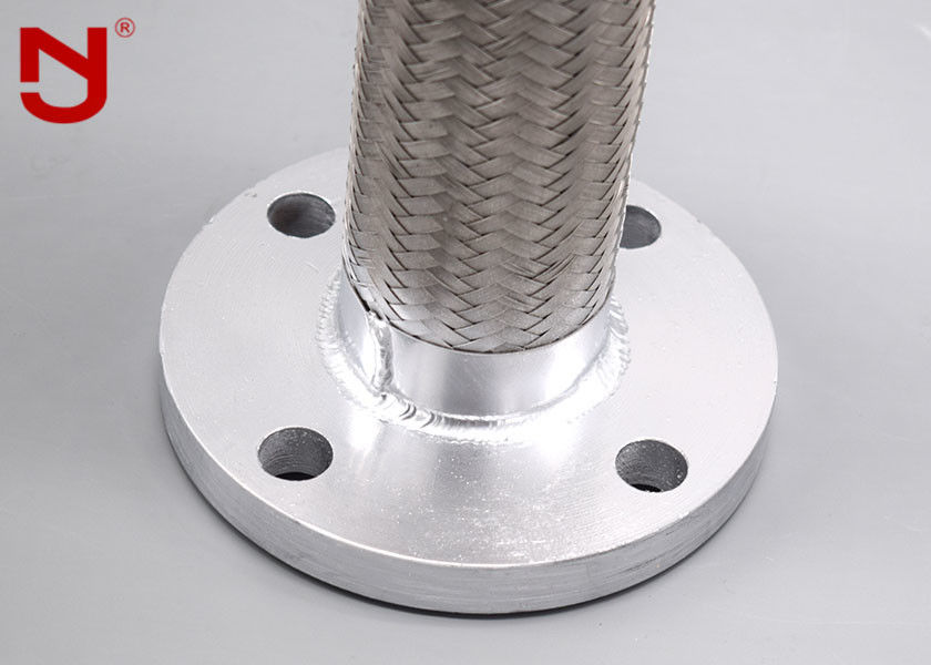 0-6 Mpa Metal Braided Hose Annular Thin Wall Double Braided สำหรับระบบท่อ