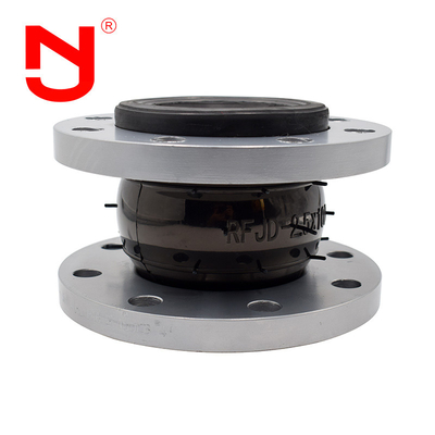 150PSI DN100 Single Sphere Rubber Expansion Joint สําหรับระบบท่อ