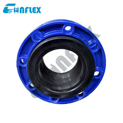 หน้าแปลนข้อต่อยางขยายตัว EPDM NBR CR ทรงกลมเดี่ยว