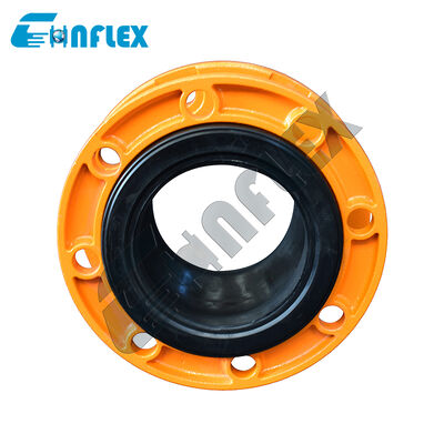 HVAC ปั๊มหักความสั่นสะเทือน Bellows: โฟเลสบิล แฟลนจ์ยูสต์ยางสําหรับการลดเสียงท่ออาคารพาณิชย์