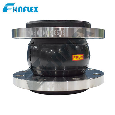 สายต่อยาง Flange Rotating พร้อมผนัง PTFE: เครื่องชําระค่าปรับการเติบโตของท่อพหลโยธิน Poly-Tetra-Fluoro-Ethylene ที่ติดตั้งง่ายสําหรับโรงแปรรูป