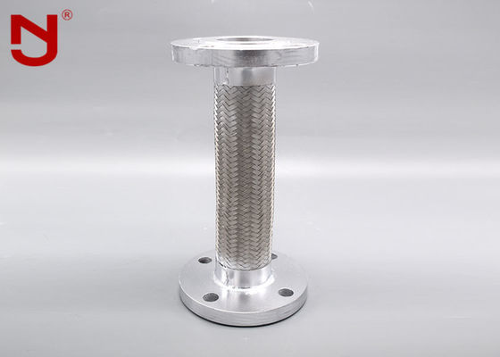 0-6 Mpa Metal Braided Hose Annular Thin Wall Double Braided สำหรับระบบท่อ