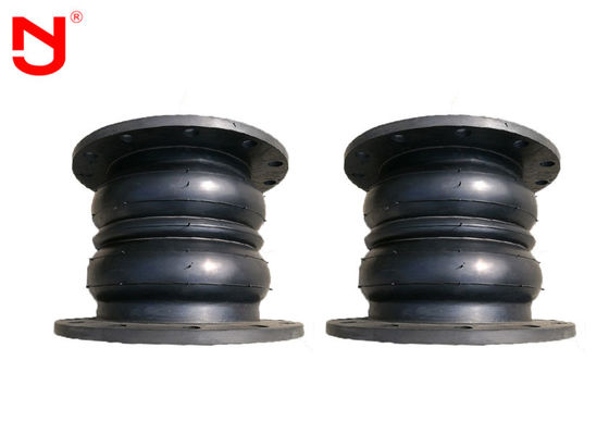 Epdm Double Sphere Rubber Expansion Joint ความหนาแน่นของก๊าซสูงป้องกันการกัดกร่อน