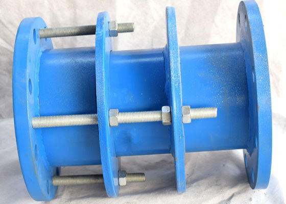 PN16 Pipe Dismantling Joint, Ductile Iron Dismantling Joint DN80 Longitudinal Adjustable