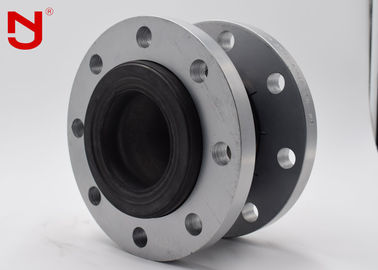 EPDM NBR SBR ข้อต่อการขยายท่อ DN32-DN3000 กรอบกุญแจผ้าไนล่อน