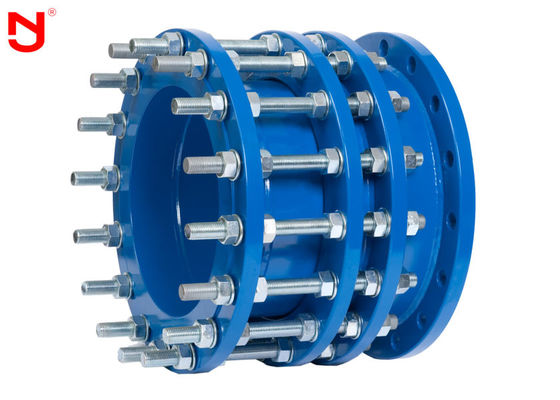 PN10 PN16 PN25 อุปกรณ์ท่ออ่อนชนิดสลิปการติดตั้งที่สะดวกทนต่อความเครียดตามแนวแกน