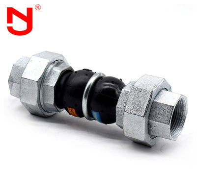 ประเทศจีน DN80 Union Type Threaded Rubber Expansion Joint Vulcanized
