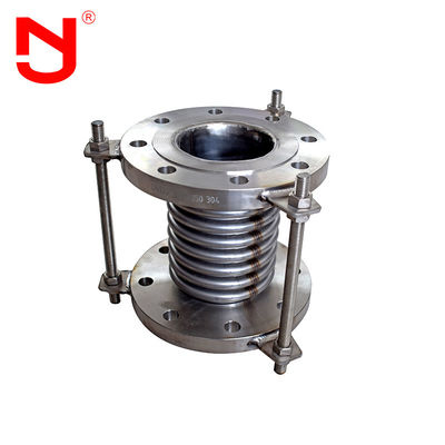 Single Bellows Metal Compensator Expansion Joint สำหรับท่อส่งอุตสาหกรรม