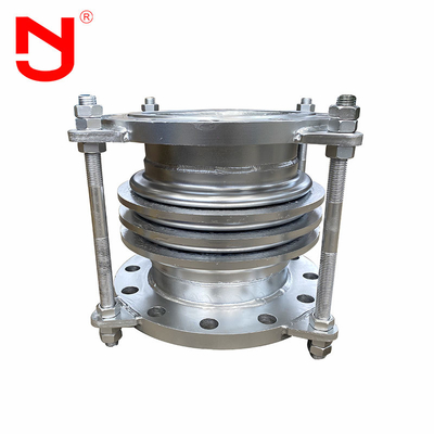 SS304 Metal Bellows Expansion Joint สำหรับความต้านทานการกัดกร่อนของท่อ